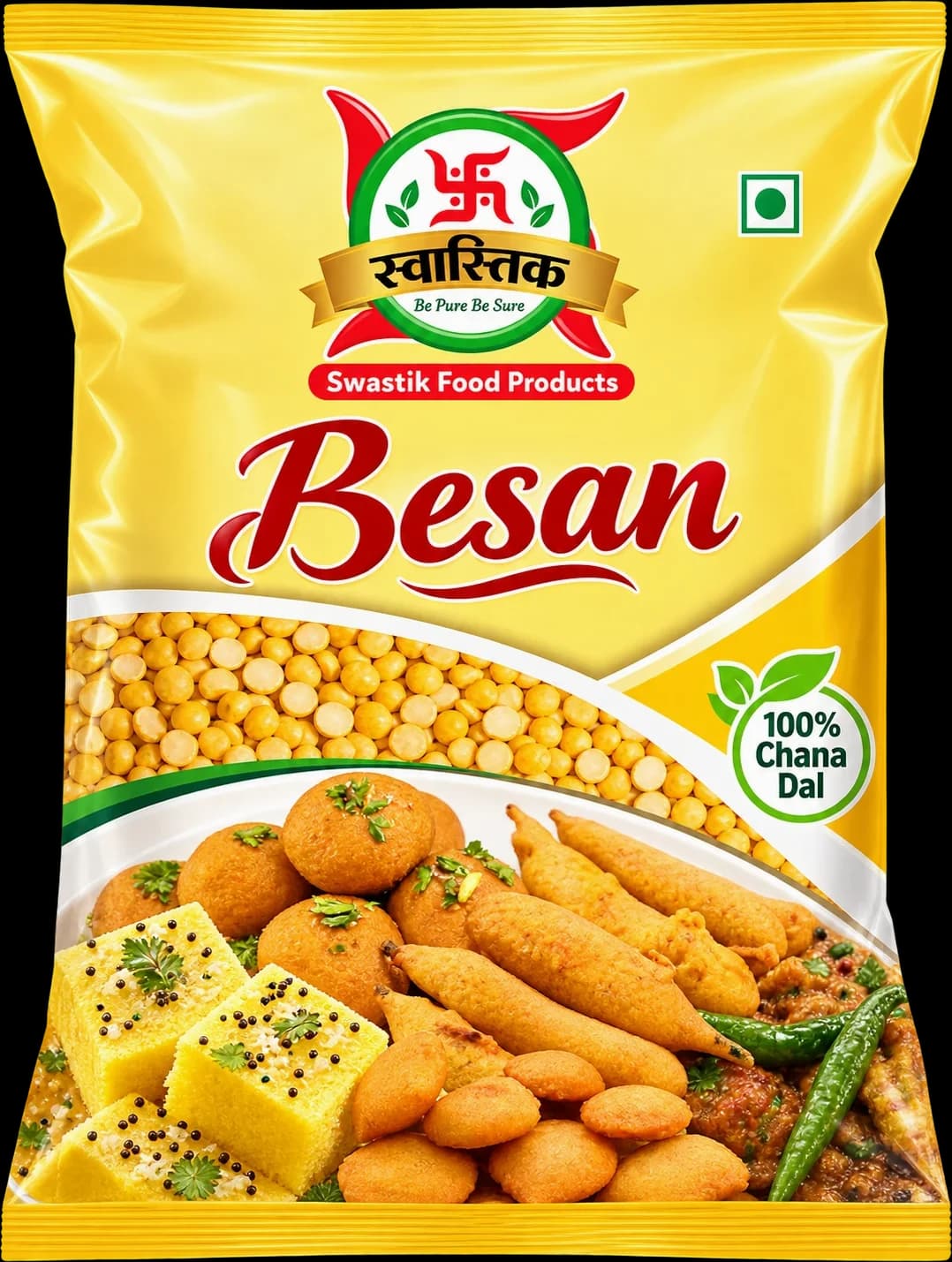 Swastik Besan pouch