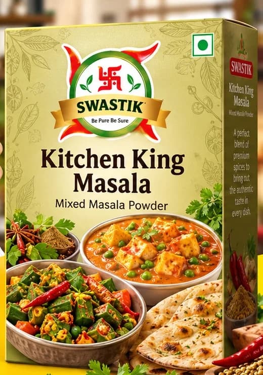 Swastik Kitchen King Masala box