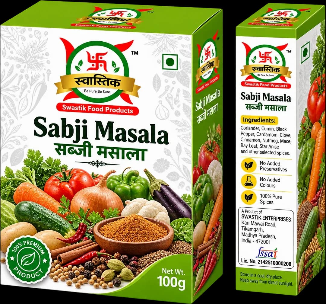 Swastik Sabji Masala 100 g box